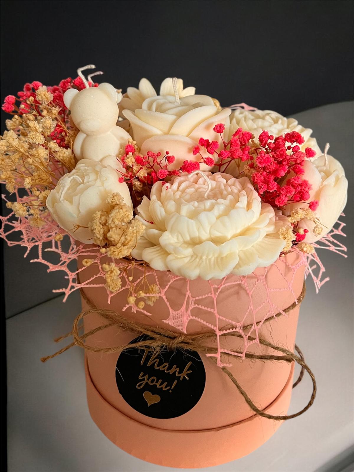 Box Ze Świecami Sojowymi